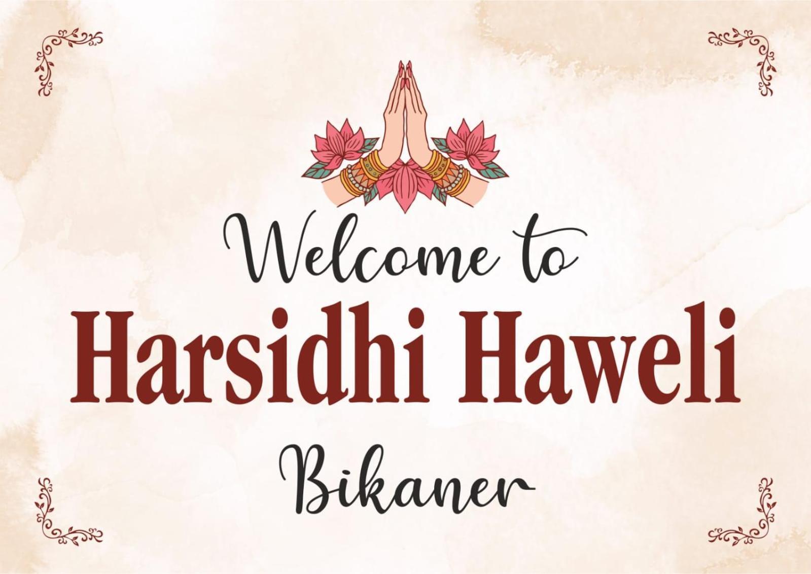 Harsidhi Haveli Lejlighed Bikaner Eksteriør billede